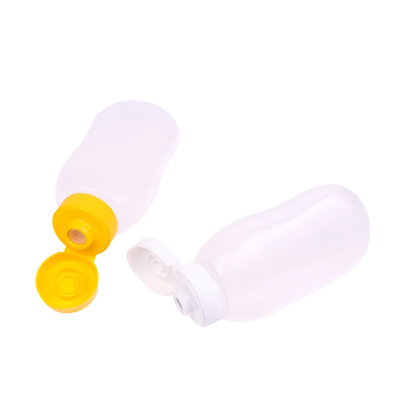 1-4pcs Transparent Spices Bottle With Lid Portable Mini Sauce Seasoning Box Dispenser Salt Spice Jar Sauce Squeeze Bottle