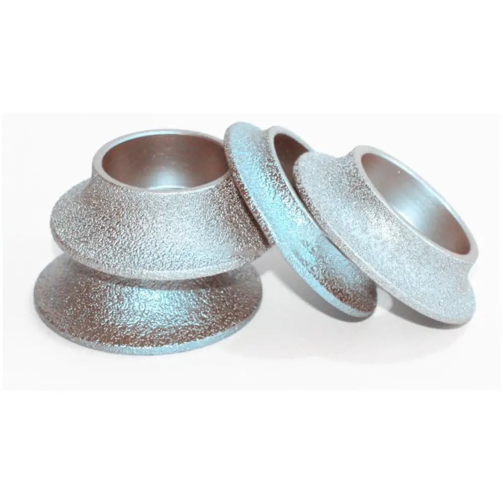 

Наждачный шлифовальный круг круглой формы с отверстием в оправке, французский край, вакуумная пайка, наждачный круг различных форм, полукруглый край