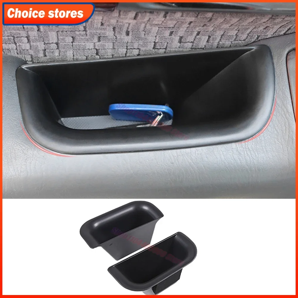 Organizador de Almacenamiento para Manija de Puerta de Coche, Soporte para Tarjetas y Teléfono para Toyota Prado J120 2002-2009,