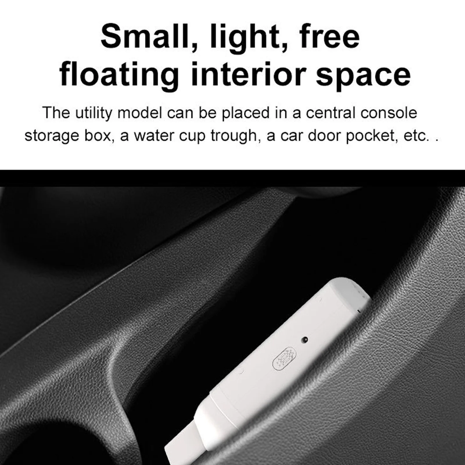 Car Vacuum Cleaner Car Vacuum Cleaner Low Noise USB Charging  Handheld Cordless Vacuum Cleaner White USB Car Vacuum Cleaner