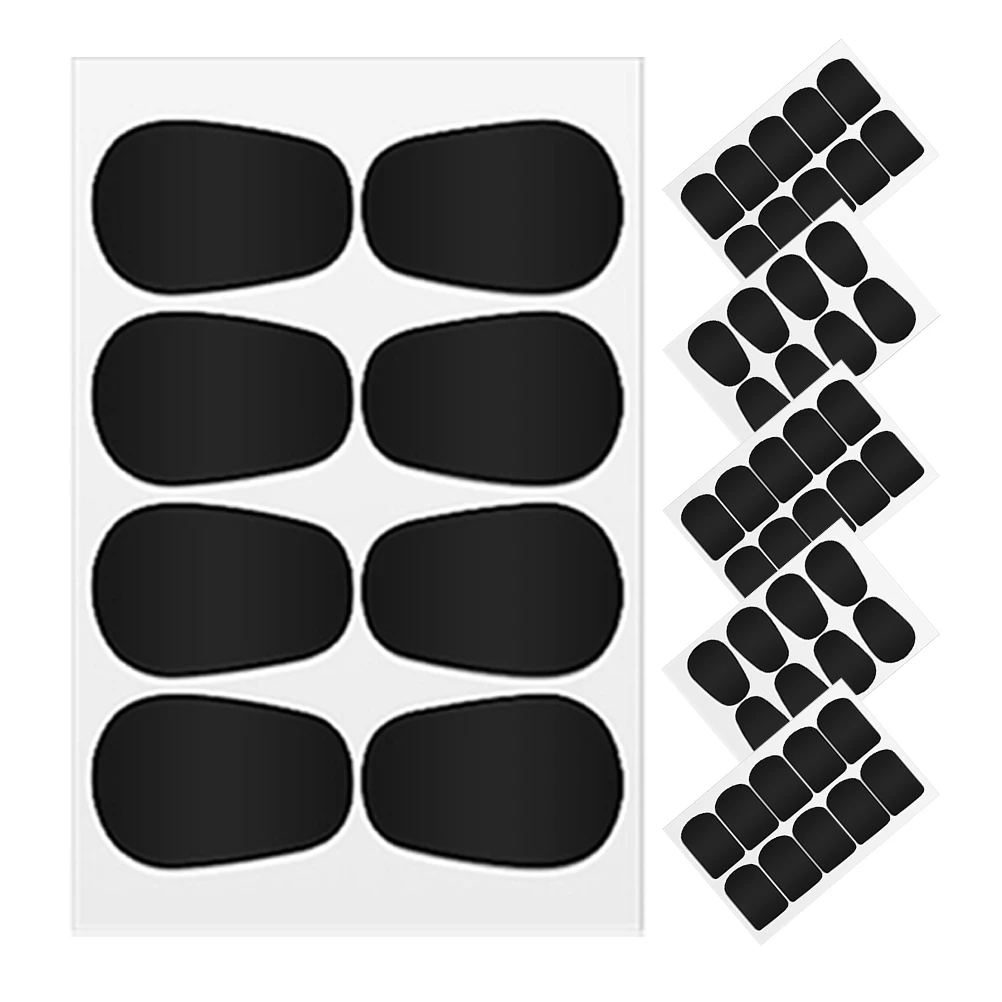 

54 Pieces Saxophone Tooth Pad 0.5mm Thick Oval Square Cushions for Alto Tenor Sax Mouthpiece Parts Pads Accessories