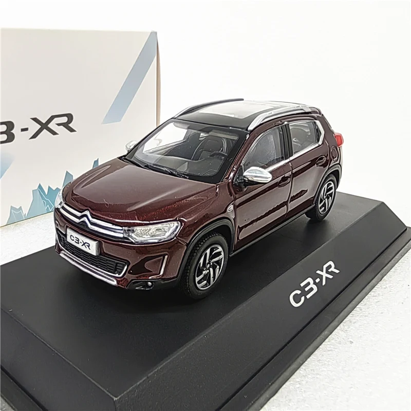 1/43 Citroen C3-XR SUV Alloy Car Model Diecast Metal Toy Vehicles Car Model High Simulation Miniature Scale Collection Kids Gift