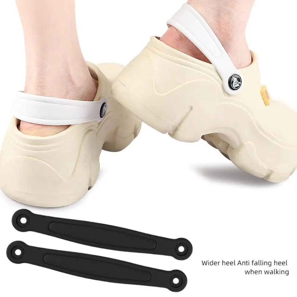 Accessories EVA Beach Slippers Straps Adjustable DIY Sandals Straps Hole Shoes Strap Shoe Decoration