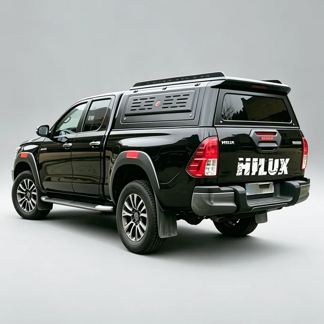 Pickup Truck Bed Cover Truck Bed Topper Truck Driver CapTruck Bed Cap Tonneau Cover for JEEPs Gladiator 5.5FT Pickup Canopy