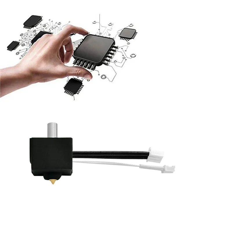 

Модернизированное сопло Hotend для печатающей головки Ender3 V3SE, латунное сопло 0,4 мм, детали 3D-принтера Hotend