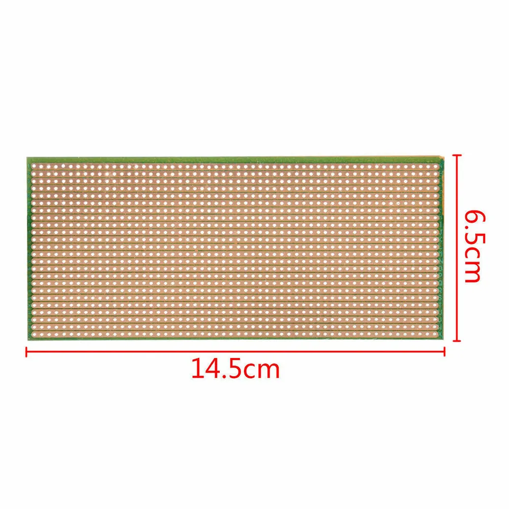 2 Pcs Single Side Circuit Perf Board PCB Platine Stripboard Veroboard Uncut For Electrical Equipment Repair Tools Parts