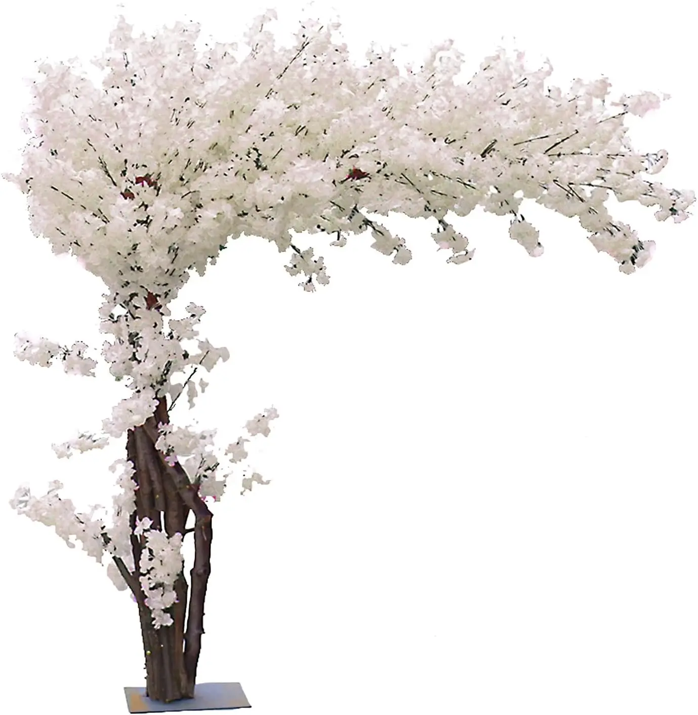 

Artificial Cherry Blossom Tree Extension White Fake Cherry Blossom, Large Plant Decoration, For Garden Party Wedding