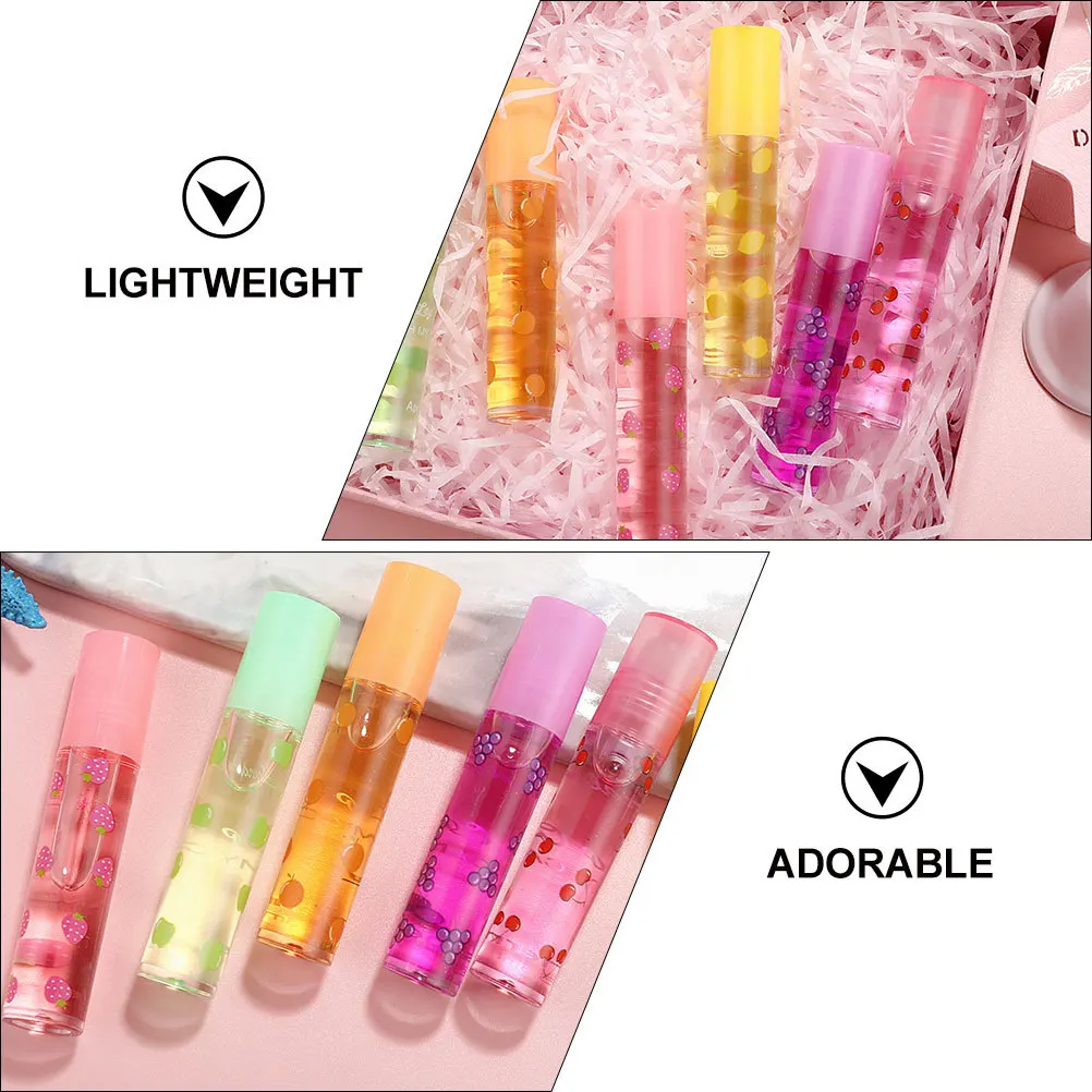 12Pcs Premium Moisturizing Transparent Lip Gloss Lightweight Portable Colorless Liquid Lipstick for Women Smooth Lip Care Winter