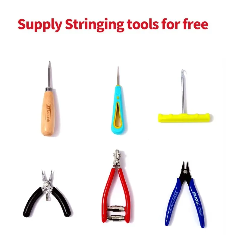 Picture 7: S3 Professional Tennis & Badminton Racket Stringing Machine with Automatic Disc Lock Function Features Head-Up String Puller