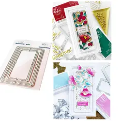 Mini Slimline Frames Craft Metal Cutting Dies Embossing Mold Scrapbook Paper Knife Mould Blade Punch Decoration 2022 New