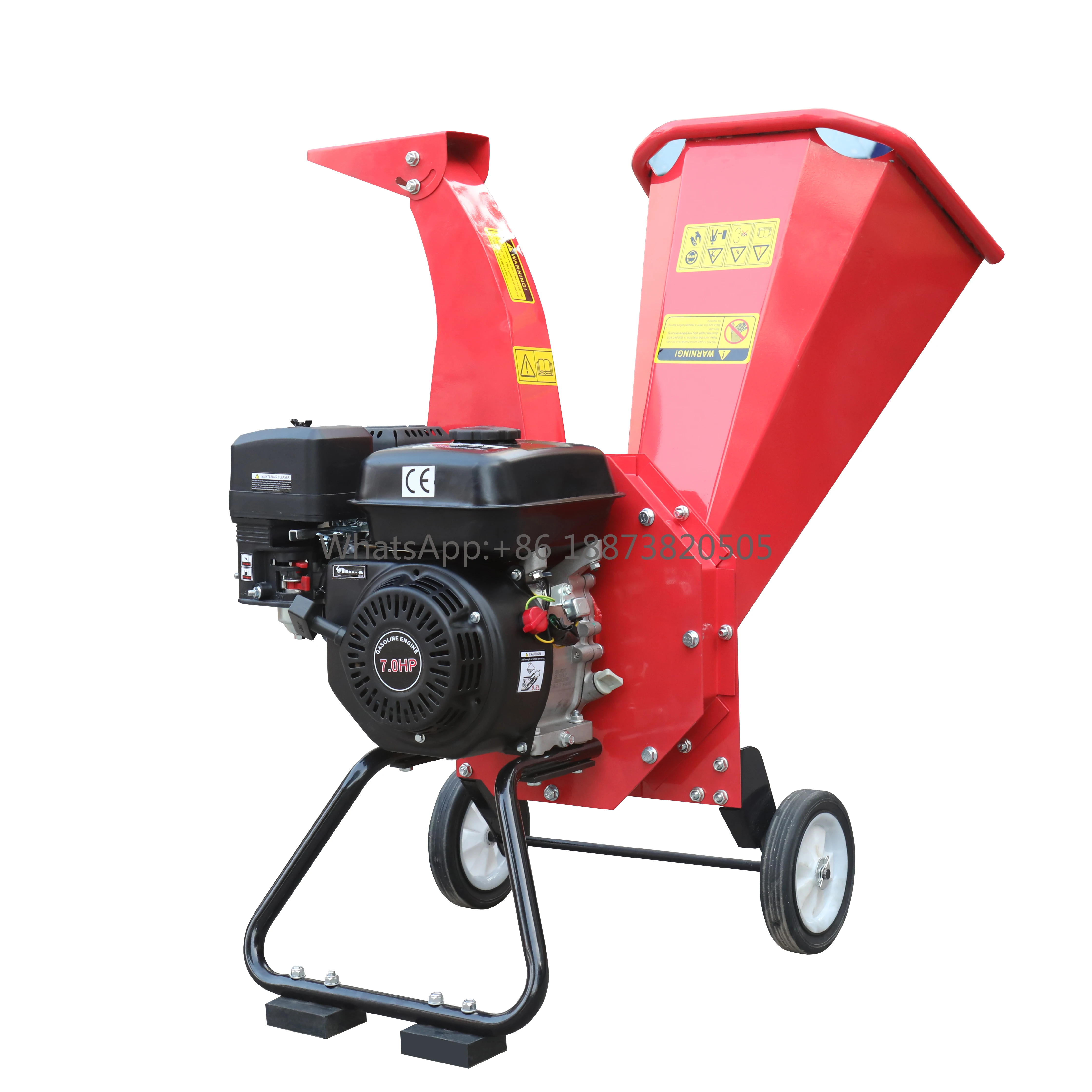 

SRPC-750 4-stroke gasoline Wood Chipper and Shredder for Home and Farm Use New or Used for Shredding Branches and Tree Brushes