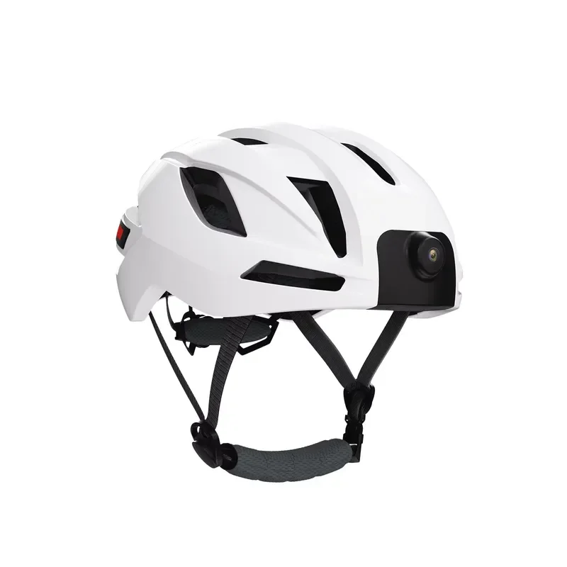 Mix Color New Smart Bicycle Helmet with ABS Material Waterproof Anti-fog Visor CE Certified Quick Release Closure