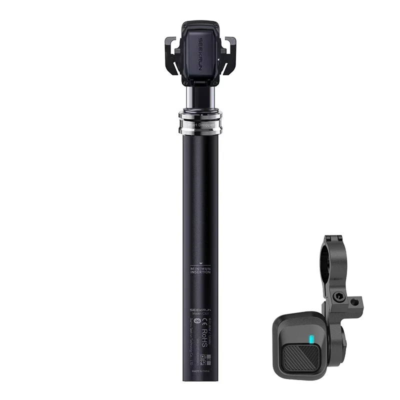 AliExpress NONE SEEKRUN S7 Bicycle Wireless Dropper Seatpost Bluetooth Remote, 30.9/31.6mm 100-175mm Electronic Control MTB Road Bike Seat Post