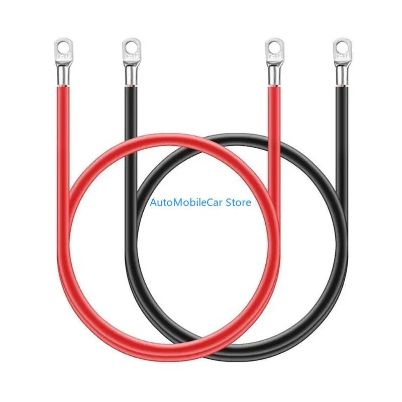 G8TE Power Adapter Extension Cable 50cm Ground Cord Extend Wire Cable for Car Battery