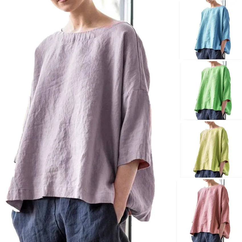 

Comfortable Top Luxurious Washed Linen Top Handcrafted Artisanal Vintage Top Lightweight Breathable Comfortable Tunic