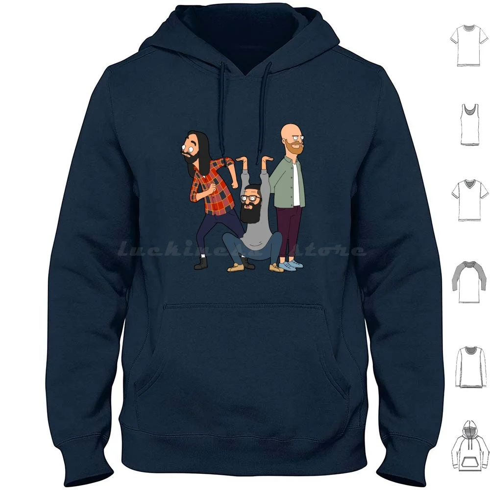 Aunty Donna Funny Hoodie Cotton Long Sleeve Aunty Donna Aunty Donna Comedy Comedy Australia Australian Comedy Funny