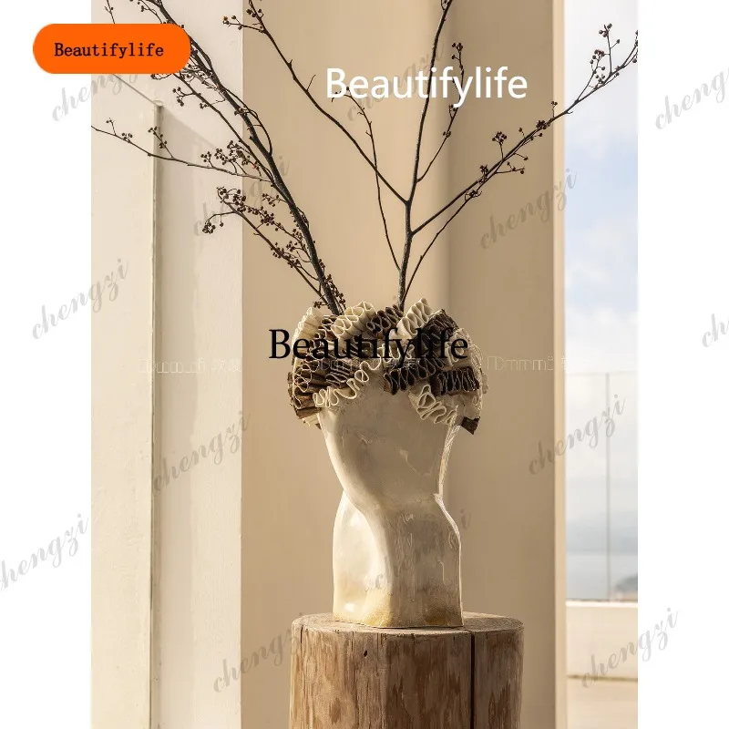 CCC South French style pearl color handmade art flower device model room hotel clubhouse ornament