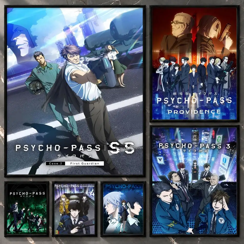 Celart Story Scene Fantasy Characterart Illustration PSYCHO PASS Poster Aesthetic Unframed Wall Prints for Bedroom & Living Room