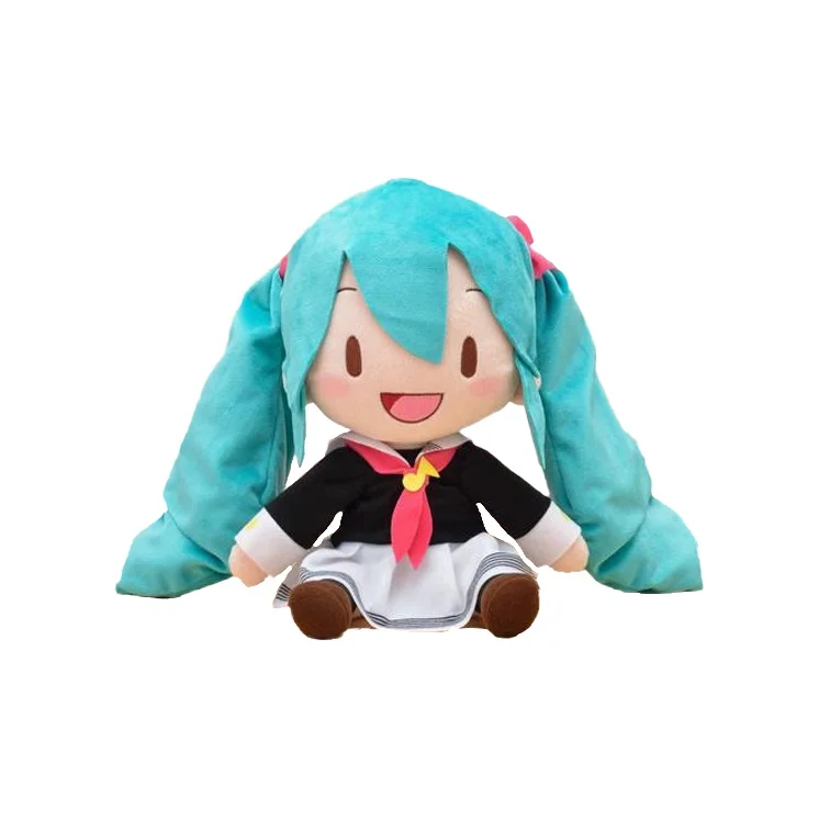 sega-初音ミク-ユニフォーム-フフ-ぬいぐるみ-16cm-32cm-高さ-ミク