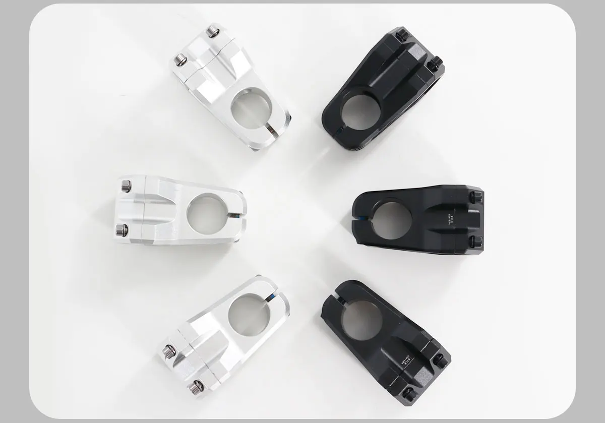 Ultraleichter CNC-Aluminiumlegierung Fahrradvorbau mit Direktmontage, hochfest, kurzer Lenker für Rennrad und MTB, 31,8mm*28,6mm – Detail 11