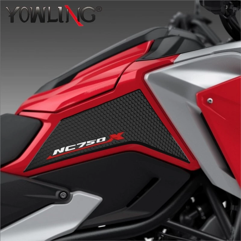 

For NC750X NC 750 X 2021 2022 2023-Side Fuel Tank Pad Tank Pads Stickers Decal Gas Knee Grip Traction Pad Side Sticker Protector