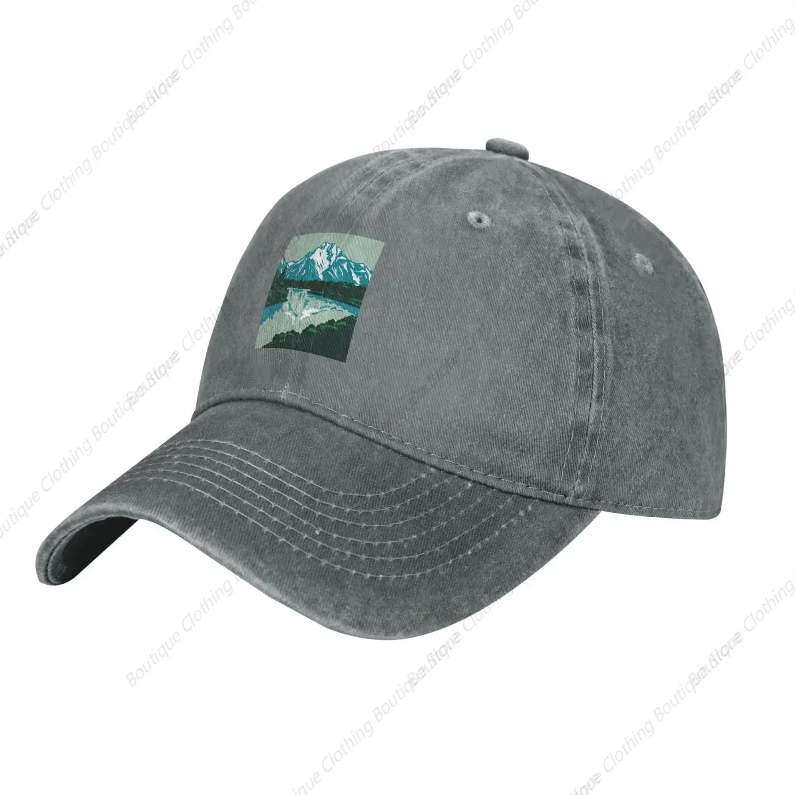 

National Parks Valleys and Peaks Baseball Cap Unisex Cowboy Hat Vintage Hat