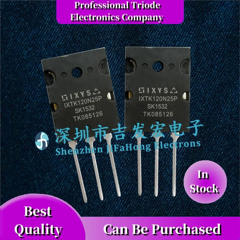 10PCS IXTK120N25P TO-264 250V 120A  Best Quality   Fast Shipping Can Be Purchased