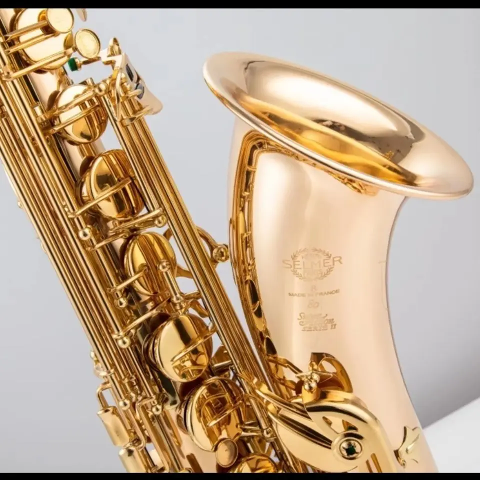 Western instrument tenor saxophone gold copper phosphorus copper Salman customized saxophone special promotion