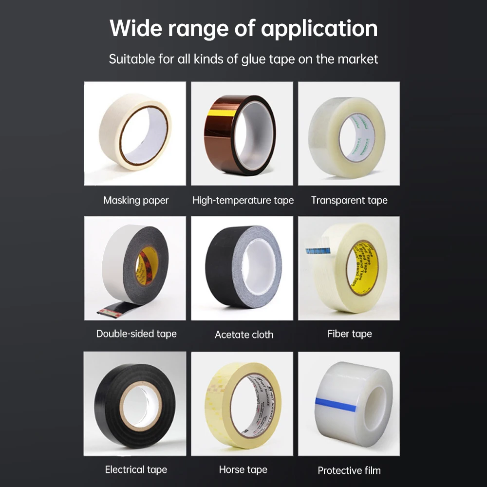 Profession elle Verpackungs ausrüstung automatischer Bandsp ender 2 Bands chneide maschine für verschiedene Klebebänder/elastische Bänder