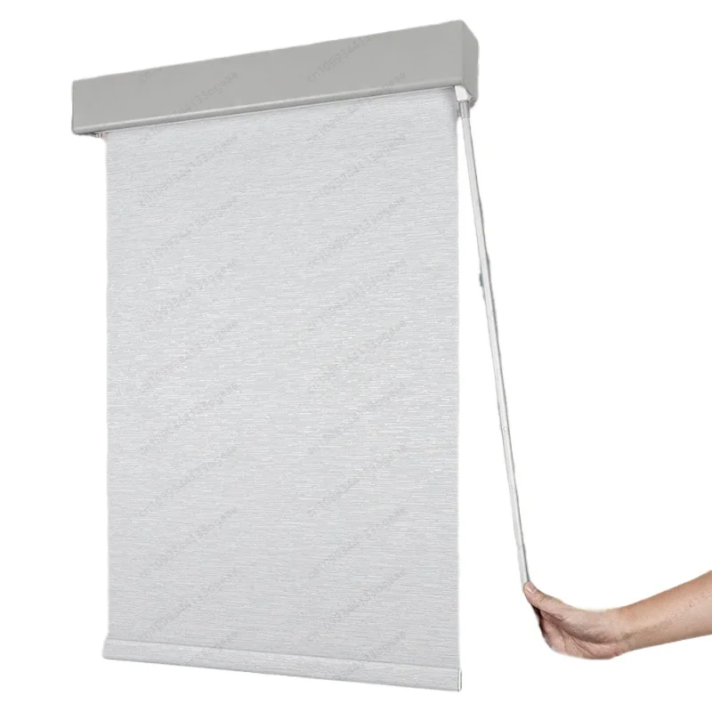 Blackout filter cordless pull rod control roller shutter home office commercial curtain