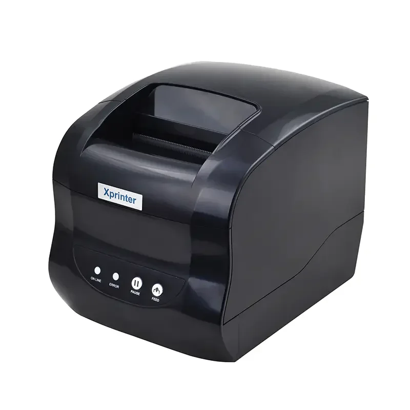 

Xprinter XP-365B Desktop Receipt Thermal Barcode Sticker Price Label Printer 20-80mm with USB & BT Port Direct Thermal Printing