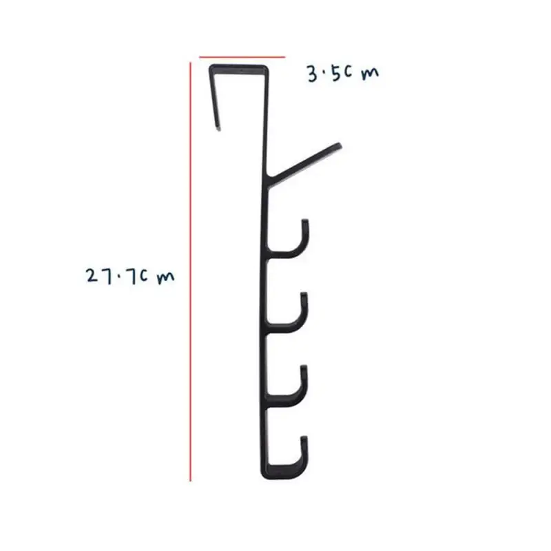 Colgador de puerta sin clavos montado en la pared, instalación sin clavos, colgador trasero, perchero colgante creativo, sin gancho de perforación