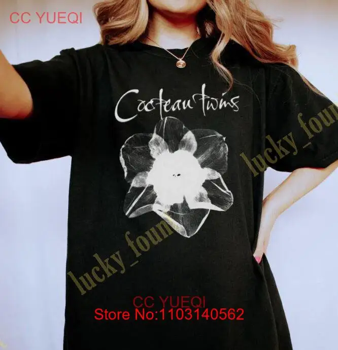 Cocteau Twins Floral Short Sleeve T-shirt TK66737