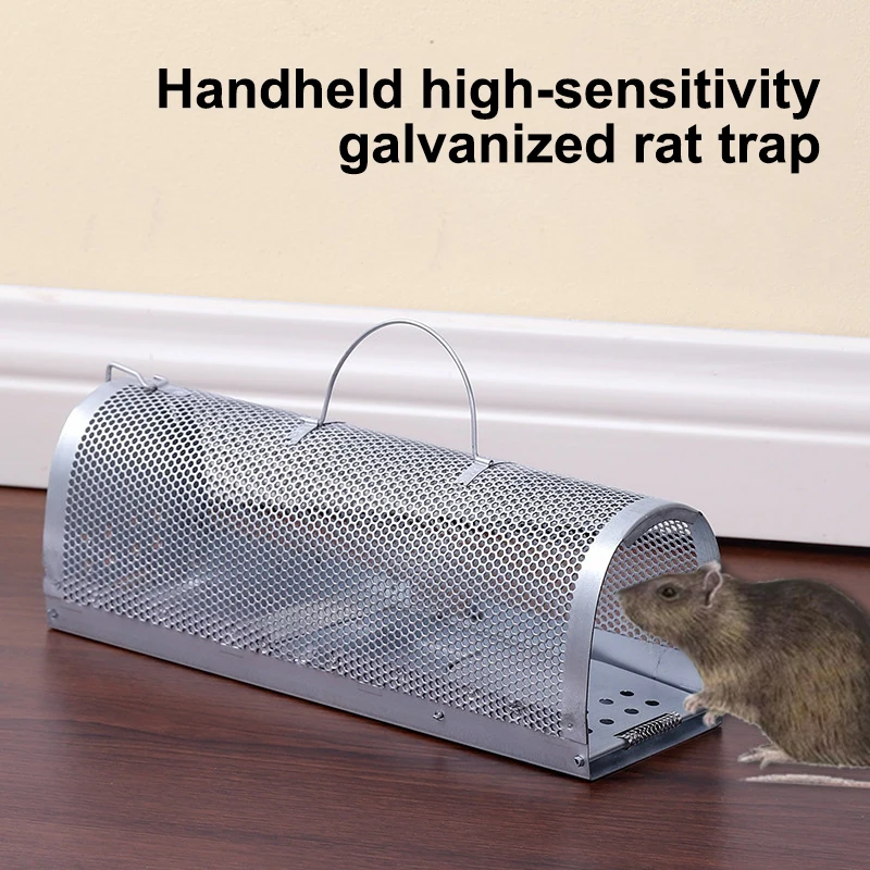 High-sensitivity Galvanized Rat Trap Rat Trap Cage Pest Control All Mice And Rat Can Fit In Mice Rodent Catcher Rat Trap Cage