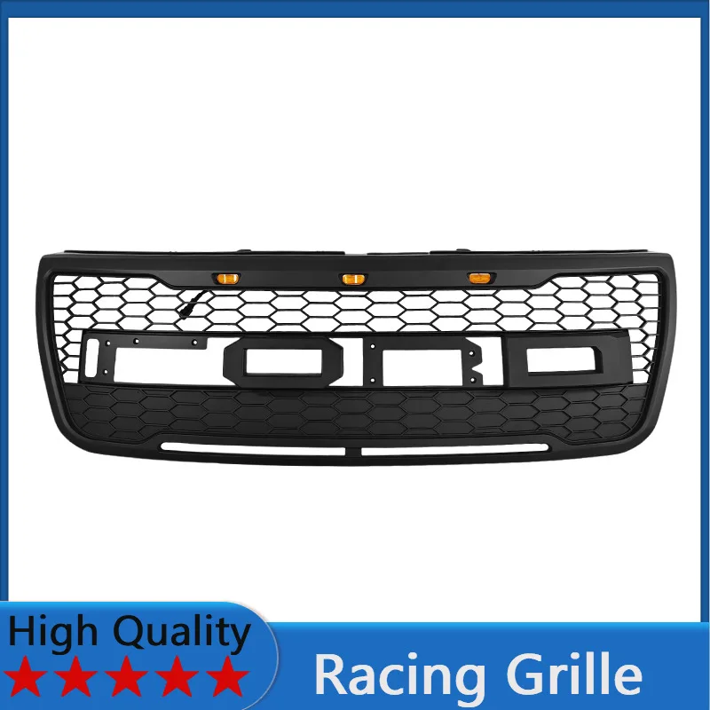 

For Ford Explorer 2012-2015 Racing Grille Front Bumper Grill Body Kit Accessories
