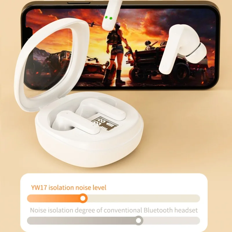 

50% OFF earphone bluetooth with noise canceling Plastic color White Black For Sooyn Portable Audio YW17 LZ-47 water proof
