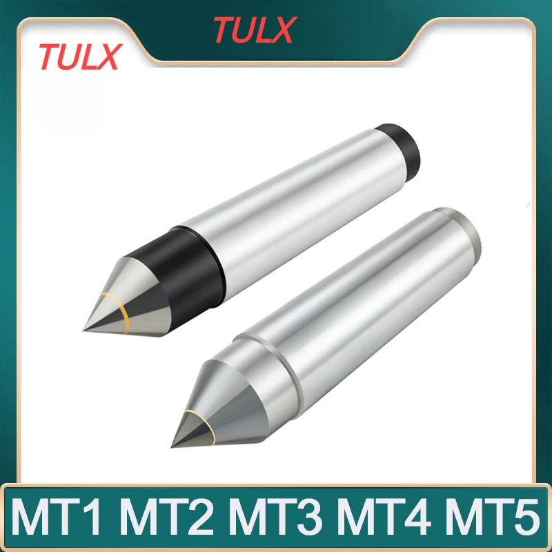 

TULX MT1 MT2 MT3 CNC lathe Cente Movable Thimble Alloy Morse Taper Alloy Solid Centre Grind Centre Alloy Half Center Fixed Tip