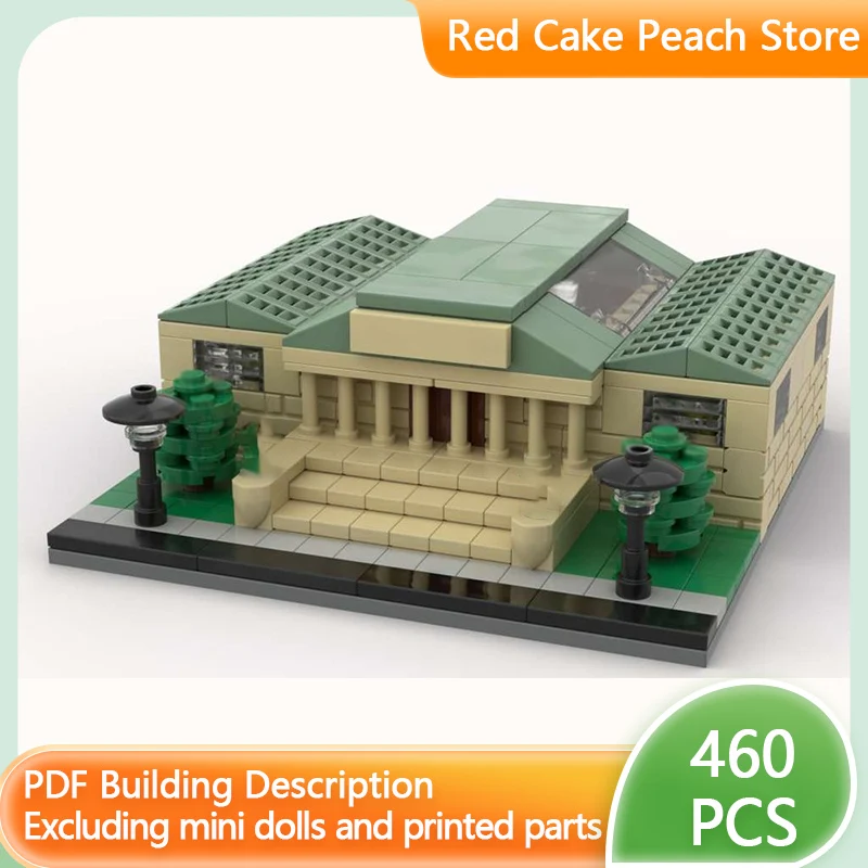 

Модель городской улицы MOC: Конструктор «Городское искусство» — Модульный набор для сборки, развивающая игрушка для детей, подарок на праздник