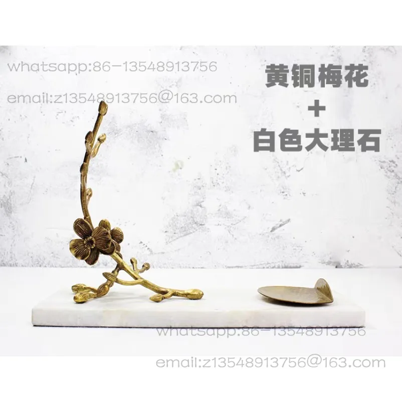 Brass Marble Red Wine Rack Soft Family Wine Bottle Rack Modern Simple Wine Rack Ornament