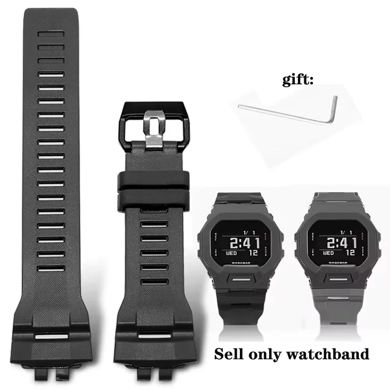

Men's Sports Watch Bracelet Resin Watch Strap for Casio G-SHOCK Series 3506 GBD-200-1AGBD-200RD-4 Dedicated Silicone Strap