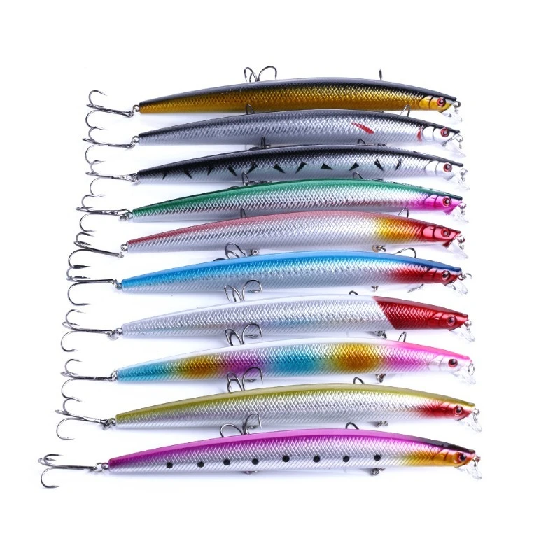 

18cm-26g Long-Range Casting Saltwater Lure-10-Color Floating Minnow Lure-Popular Lure Bait
