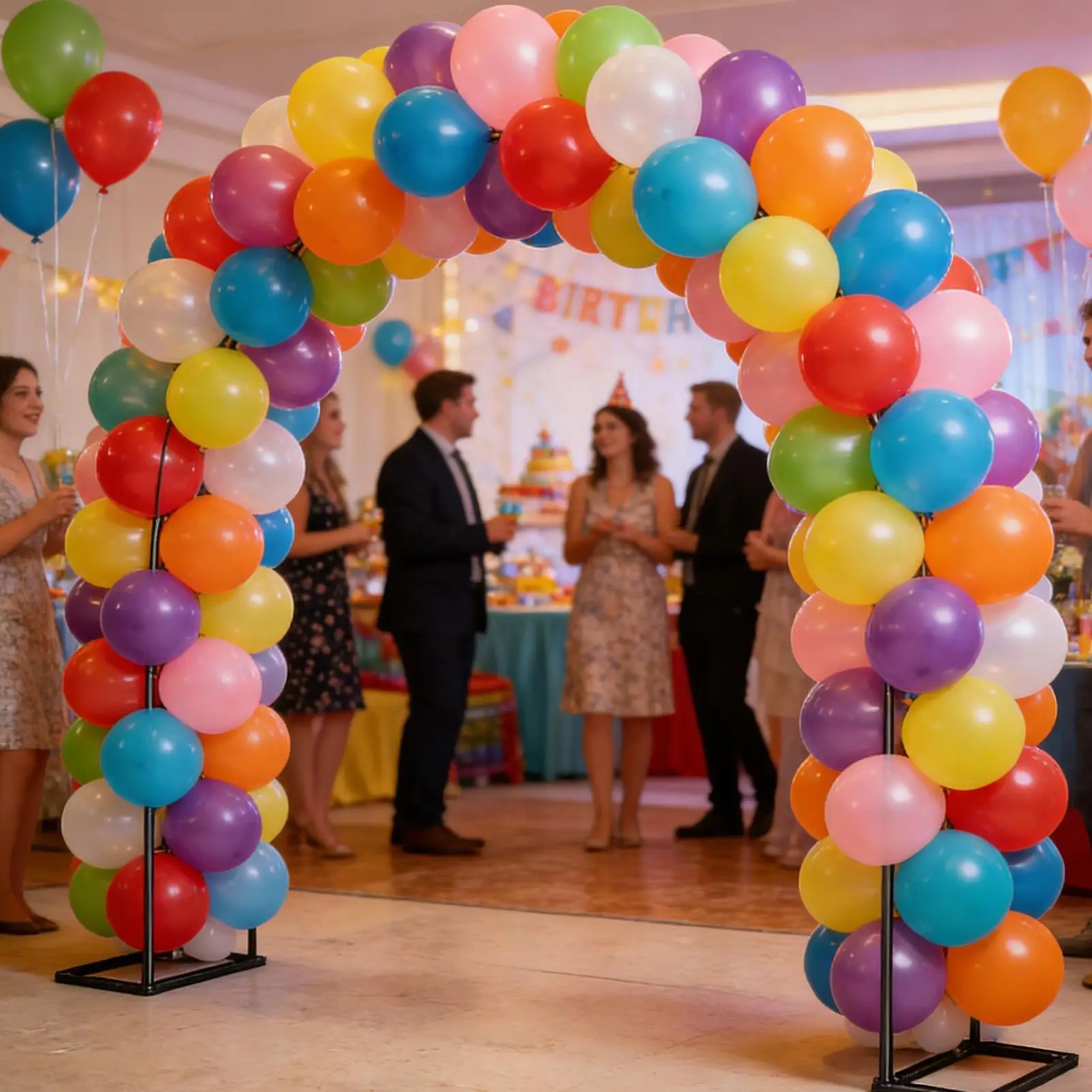 

Садовая арка-пергола из кованого железа для растений, декоративный фон для улицы, двора, газона, для свадеб и церемоний