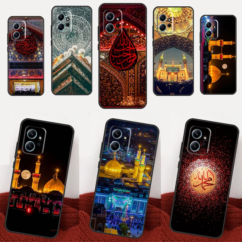 Islam Shrine Najaf Karbala Case For Xiaomi Redmi Note 12 Pro Plus 8 9 10 11 Pro 12S 11S 10S 9S 9C 10C 12C Back Cover