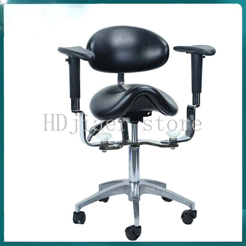 

Microscope operating chair Saddle chair Microscope chair lifting armrest back adjustable