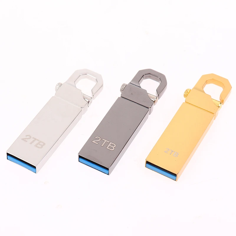 USB 3.0 High Speed Usb Flash Drive Pendrive Waterproof Pen Drive 32GB-2TB U Disk Metal Storage Memory Stick for Pc Phone Car TV