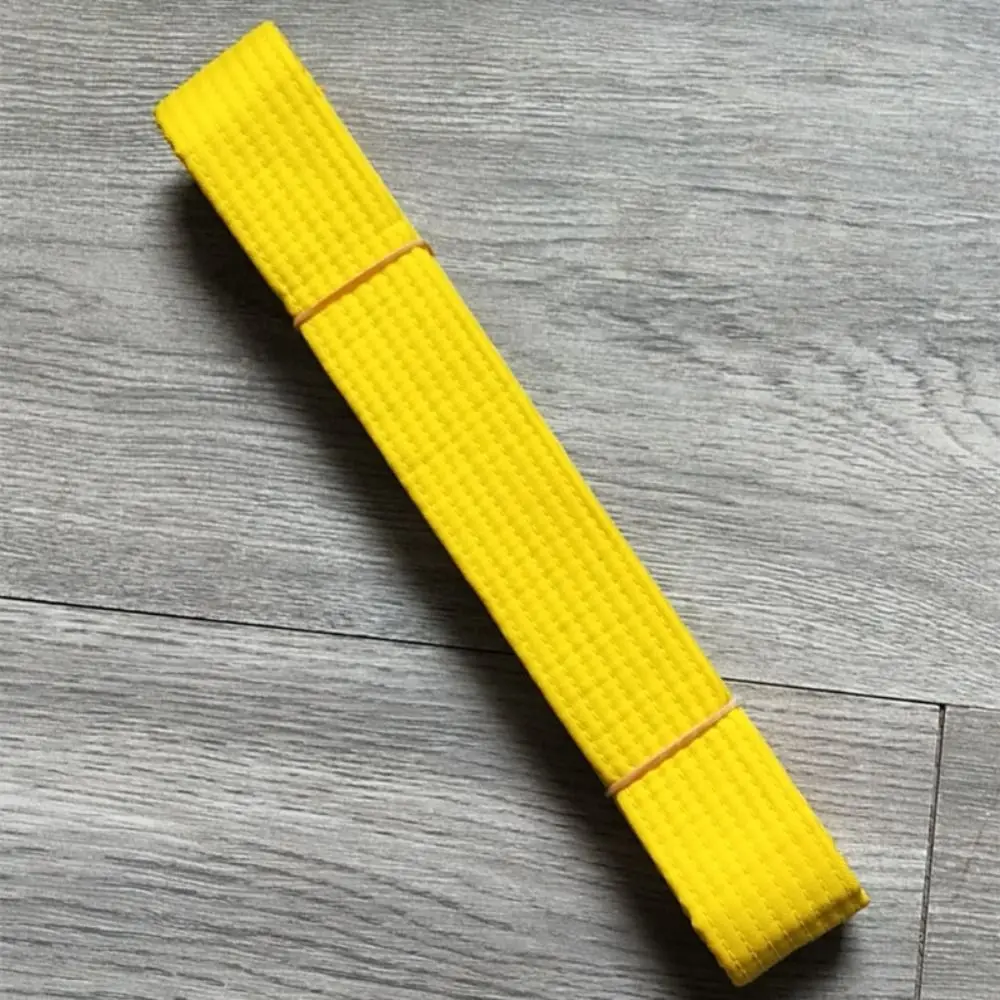 

Cotton Taekwondo Belt Uniform Black/Red/Green/Yellow Colored Ranking Belts 2.2/2.8M Colorful