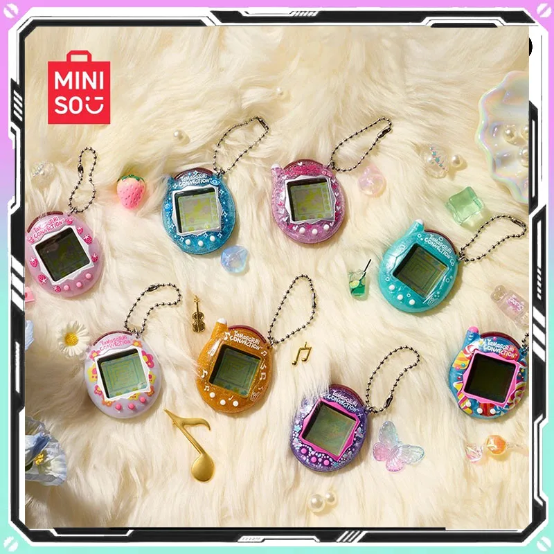 

Genuine MINISO Connection Series Electronic Pet Console Game Kawaii Cute Console Virtual Pet Tama Gotchi Toy Gift Birthday