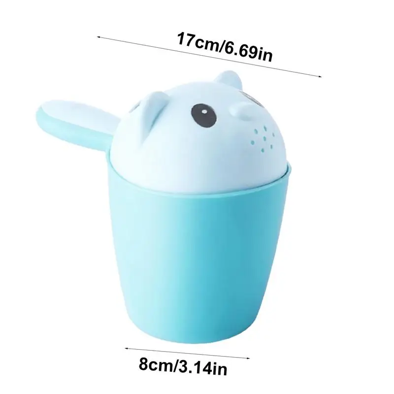 Bath Rinse Cup Ergonomic Handle Bath Water Pourer Shampoo Rinse Cup Shampoo Scoops Sprinkler Bath Water Bailer Baby Bath Pour