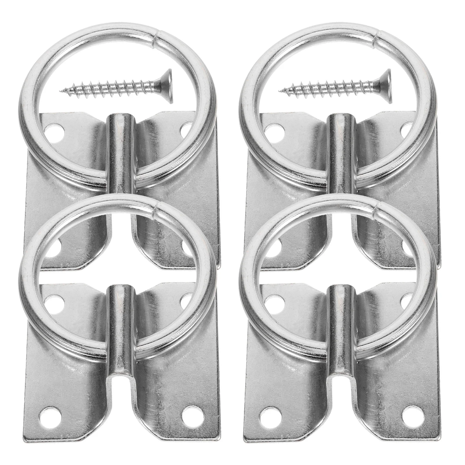 4 قطع من حلقة ربط الحصان، حلقة مانعة للربط الآمن، إطلاق بطيء، متينة وشديدة التحمل، معدات تدريب الحصان #3