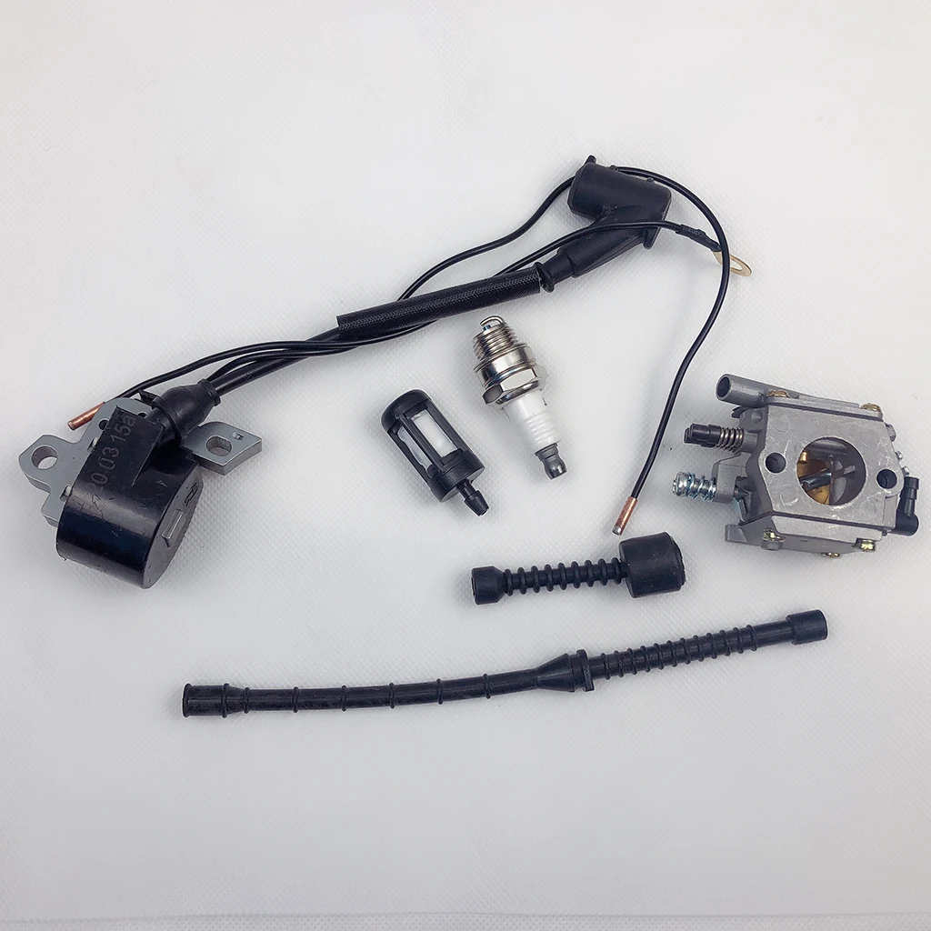 Carburetor Ignition Coil Kit Fits for Chain Saw 038 MS380 MS381 AV Super